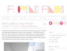 Tablet Screenshot of florencefinds.com